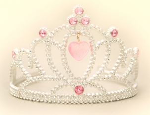 680240-princess-tiara-crown-with-pink-heart-gems-and-white-diamonds